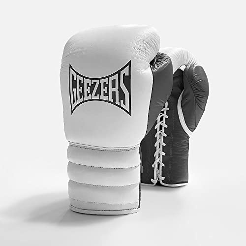 Geezers Boxing Hammer Training/Sparring Boxing Gloves 2.0, Laced Gloves, Mens Womens Boxing Lace up Gloves, Ideal for Punch Bag, Sparring Training and Mitts Pads Workout.
