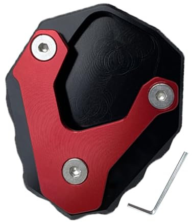 Base Per Cavalletto Moto - Ricambi per Moto,Supporto Antiscivolo Per Parcheggio Su Prato, Garage E Bici Con Stabilità Migliorata