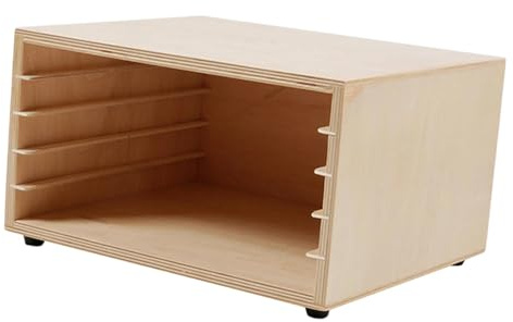 SZLIFE Armoire à puzzles animaux - Jeu de rangement stimulant le développement cognitif et jeunes enfants de 3 à 6 ans, 26 Cm X 22 Cm X 16.5