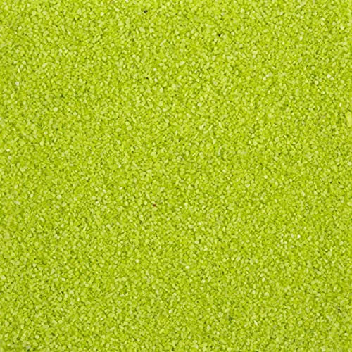 Season Farbsand, Dekosand 0,5mm apfelgrün 1kg im Beutel (1,95€ / kg)