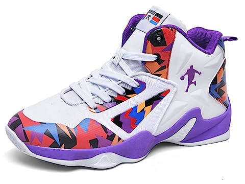 Ucilxi High Top Anti Rutsch Basketball Schuhe Leichte und Bequeme Sportschuhe