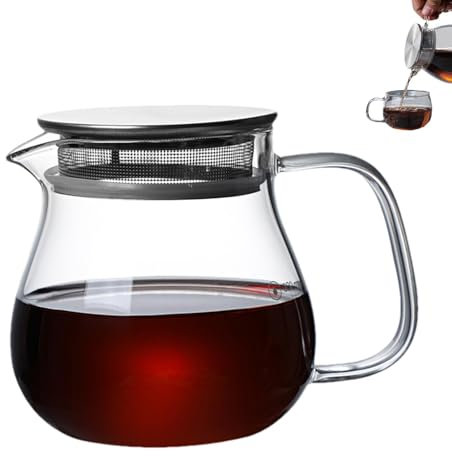Caffettiera manuale – caffettiera manuale in , con coperchio in acciaio inox, per acqua, cocktail, tè freddo, vino, latte