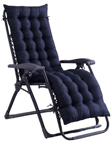 GAOXIAO Cojines para Tumbonas, Cojín Grueso Y Cómodo Exterior Jardin, Hamaca Silla Almohadón De Repuesto Universal con Correa Antideslizante para Columpio De Patio Interior