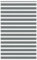 vidaXL Zebrarollo Dunkelgrau 150x230 cm Stoffbreite 145,9 cm Polyester, Zebra-Rollo, Doppelrollo, Zebra-Jalousie für Fenster, Doppelrollo, Zebra-Rollo