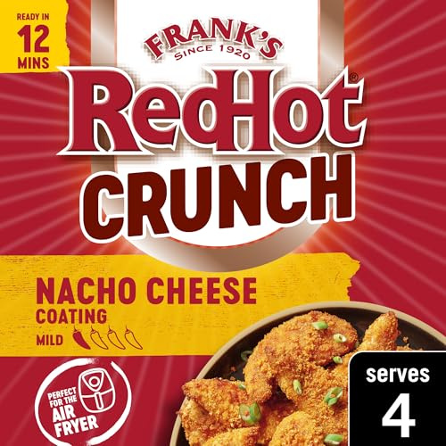 Frank's RedHot Crunch Air Fryer Nacho Cheese Seasoning, 70g