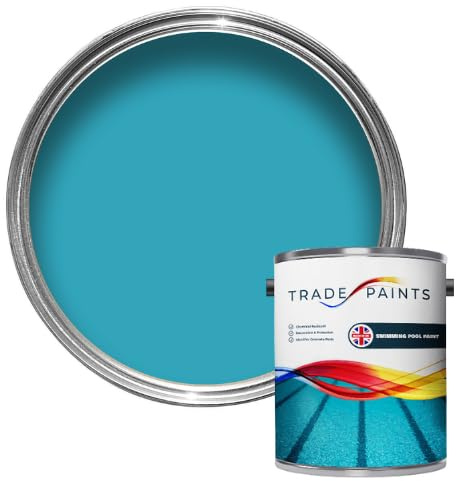 Swimming Pool Paint (5 Litre, Mermaid Blue BS18E51)