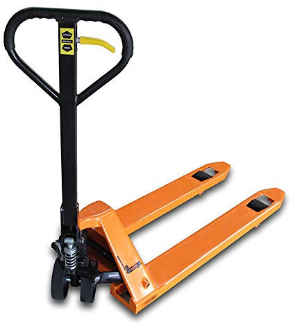 qteck-Hubwagen-2000 kg-1150 mm-Gabellänge-PU Rollen-Handhubwagen-Gabelhubwagen