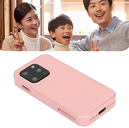 Smartphone Mini Dimensioni 2.5 pollici,Piccolo Mini Smartphone, Cellulare Leggero Touch Screen HD per Lavorare 1 GB di RAM 8 GB di ROM,(Rosa), Telefono Cellulare prepagato Intel Phone