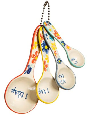 Sass & Belle Folk Floral Measuring Spoons