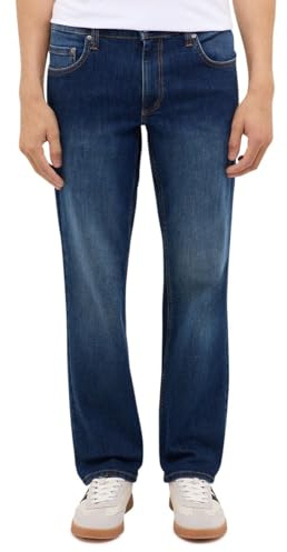 MUSTANG Style Big Sur Straight Jeans, Blu Scuro 882, 36W x 36L Uomo