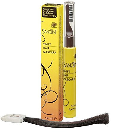 Mascara pour cheveux châtain foncé S6 by Sanotint