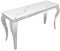 invicta INTERIOR Eleganter Konsolentisch MODERN BAROCK 145cm Glasplatte in Marmoroptik Konsole Schreibtisch Schminktisch
