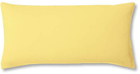 ESTELLA Kissenbezug Feinjersey | Quitte | 40x80 cm | ideale Passform und praktischer Reißverschluss | trocknerfeste und bügelfreie Kissenhülle aus 100% Baumwolle