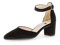 Gabor Damen Riemchen Pumps, Frauen Absatzschuhe,Ausgehschuhe,Abendschuhe,Court Shoes,stöckelschuhe,fersenhalter,schwarz (Fu.Skin),40 EU / 6.5 UK