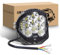 RIGIDON 7 Zoll 75W LED Arbeitsscheinwerfer, Side Shooter Offroad Beleuchtung 12V 24V Led Arbeitslicht IP67 Wasserdicht für Auto ATV LKW Traktor Fahrzeuge 4x4, 6000K Weiß led nebelscheinwerfer