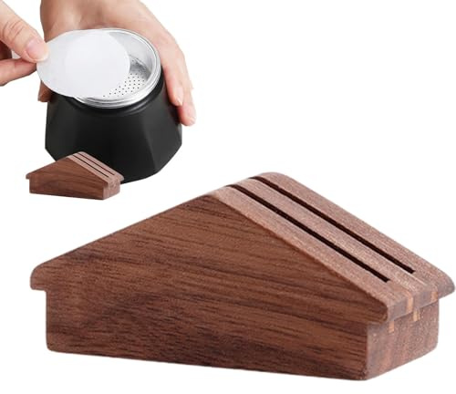 Filterskärmhållare, förvaringsställ för -Puck-Filter, återanvändbart filterhållare, platsbesparande filterhållare, guldfilterhållare