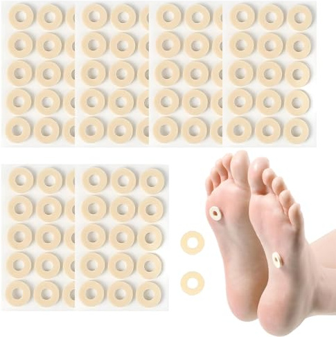 90 Pezzi Cerotti Calli, Cuscini Di Mais In Morbida Schiuma Di Lattice Autoadesivi, Cuscinetti Per Calli Per Dita Dei Piedi Antiattrito Riducono Il Dolore Ai Piedi E al Tallone