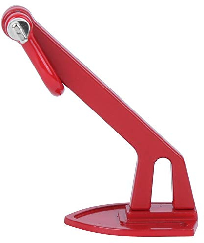 Adfaga Cabrestante de metal para coche RC, herramienta de decoración de tierra, resistente, antioxidante, duradero, accesorio para Axial SCX10 D90 HPI Traxxas RC Trucks, plateado (Petirrojo)