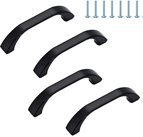 4 Stück Küchengriffe Stangengriff Möbelgriffe Schrankgriffe Schubladengriffe Küchengriff Griffe für Küchenschränke Schublade