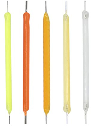20PCS DC 3v 12v Cob Led Filament 2200k Vit Blå Röd Rosa Edison Bulb Delar Glödlampa Delar Glödlampa Tillbehör,Blå,3V 38mm 20st