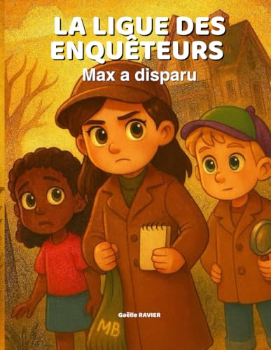 La ligue des enquêteurs : Max a disparu, Une histoire palpitante pour enfants CM1/CM2: Enquête à l’école pour les détectives en herbe – Roman jeunesse illustré dès 8 ans