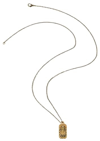 Elegant tarothänge, retro berlockhalsband, stilfullt modetillbehör, spirituell symbol smycken, vintageinspirerad daglig användning, mystisk utrustning för kvinnor, män, utomhusresor, pendling