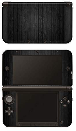 Skins4u Aufkleber Design Schutzfolie Vinyl Skin kompatibel mit Nintendo New 3DS XL Dark Wood