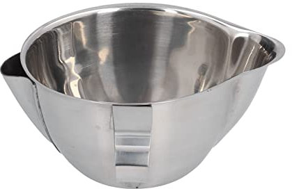 Séparateur de graisse d'huile Bol Séparateur de sauce Séparateur de graisse Séparateur d'huile en acier inoxydable Filtre à huile Bol à soupe avec poignée pour perdre du poids, Cuisine