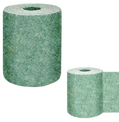 Fertilizzanti per prato, tappetino di semi di erba biodegradabile da 7,9 pollici x 32,8 piedi rotoli di semi di semi non tessuti tappetini, idratazione per la riparazione del prato