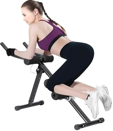 Panana Ab Machine, Foldable Ab Trainer with LCD Display, 5 Levels