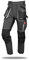 KEILOR Arbeitshose Stretch schlanke Slim Arbeithose Schutzhose, passt Sich der Taille an Arbeitshose für Herren Strapazierfähige Arbeitshose Graphit Schwarz 48