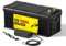 SCREMOWER Batterie Lithium 12V 200AH Batterie Lifepo4 avce 200A BMS Batterie à Décharge Profonde Max. 2560 Wh énergie pour Marine, Véhicules de loisirs, Systèmes Solaires, Bateau