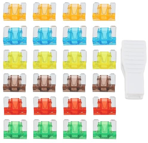 ECSiNG 120 mini fusibili a lama a basso profilo APS ATT, 32 V, 5 A, 7,5 A, 10 A, 15 A, 20 A, 30 A, adatti per auto, SUV, camion, barche, moto