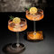 JXAXD 2 Stück Espresso Martini Gläser 284 ml, Gerippte Cocktailgläser, Martini Gläser Cocktailgläser Set, Klassische Cocktail-Galssware, Bar-Trinkgläser-Set, Perfekt für Cocktail, Wein, Bar