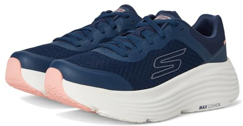 Skechers Max Cushioning Endeavour Canova, Scarpe da Ginnastica Donna, Navy Pink, 40 EU Larga