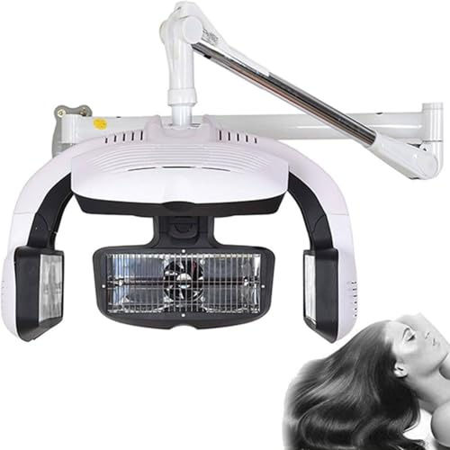 Processore Professionale Colorazione Dei Capelli, 1250 W Vaporizzatore A Infrarossi Per Capelli, Parete/Appoggio, Con Timer E Temperatura Regolabili, Asciugacapelli,Hanging