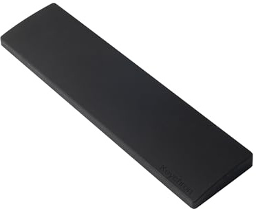 Keychron 364mm (14.37) Silicone Wrist Rest – Smooth & Washable Typing Support with Honeycomb Base for TKL Mechanical Keyboards, Compatible with Q3 / Q3 Max / Q3 HE / V3 / V3 Max / C3 Pro