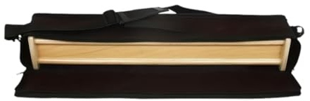 Luwecf Regenrohr Klanginstrument Regenstab Holzinstrument Regenmacher Entspannende Regenklänge Aus Holz für Innere Ruhe Meditation für Stressabbau Klang, mit Tasche