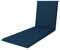 Doppler Auflage Rollliege Star Dunkelblau I Gartenliege-Polster 195x60x6cm aus 100% Dralon I Liegestuhl-Auflage weich & bequem I Liegenauflage zum Festbinden an Rollliege