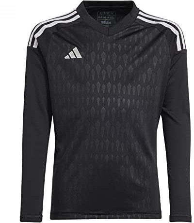 Adidas Unisex Kids Jersey (Long Sleeve) Tiro 23 Competition Long Sleeve Goalkeeper Jersey, Black, HK7691, 140