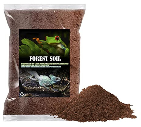BNOSDM Reptile Soil Substrate Fluffy Small-Strand Reptile Substrate and Snake Bedding Clean Natural Terrarium Bedding for Lizards Snakes Tortoises Tarantulas