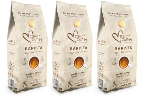Italian Coffee - Café en Granos (3 KG, Barista)