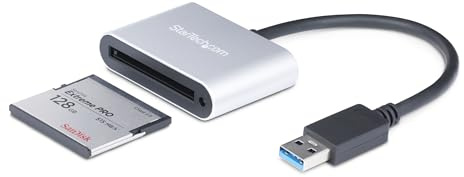 StarTech.com Lector/Grabador USB 3.0 de Tarjetas de Memoria Flash CFast 2.0