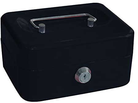 Caja de caudales Micel CFC09 M13393 15,2 x 11,8 x 8 cm Negro Acero