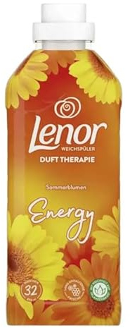 12-pack – Lenor sköljmedel – doftterapi – sommarblommor – energi – 800 ml/32WL