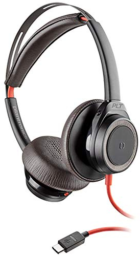 Plantronics Headset Blackwire C7225 binaural/Stereo USB-C ANC, Schwarz