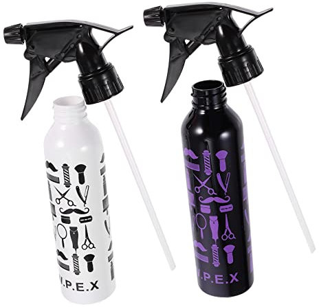 CTIRCHIU 2Pezzi Bottiglie Spray Nebulizzatorper Parrucchieri Spray Vuoti per Domestico per Annaffiare Piante e Casa Design