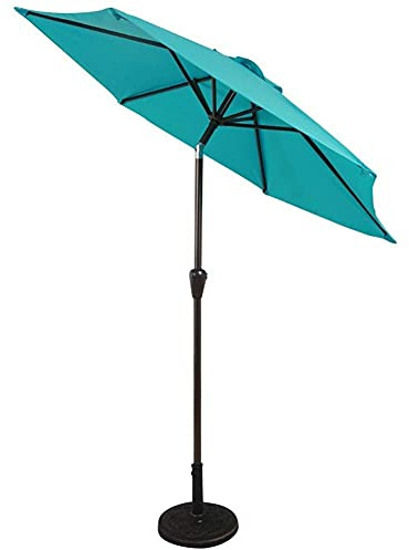 Sun Parasol Umbrella Garden Parasols ? 7ft / 2.25m Garden Umbrella Outdoor Sun Shade for Beach/Pool/Patio Umbrellas Round Sunscreen UV50+ good