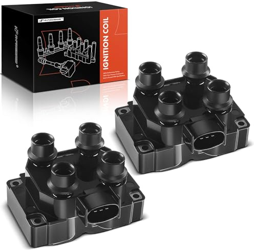 A-Premium Set of 2 Ignition Coil Pack - 3-Pins