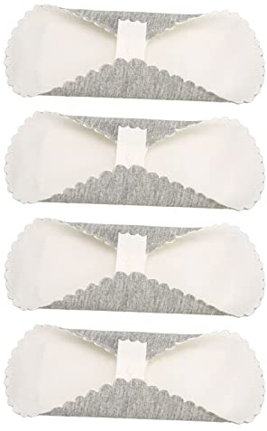 Almohadillas Sanitarias Reutilizables, Salvaslip Profesionales de Tela, Grafeno, Respetuoso con el Medio Ambiente, Respetuoso con la Piel, 4 Unidades para Mujer (S)